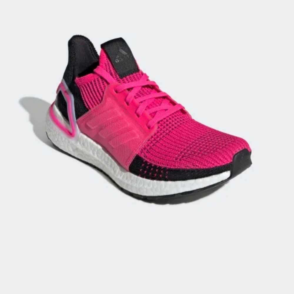 Adidas ultra boost 19 womens size 8.5 shock pink